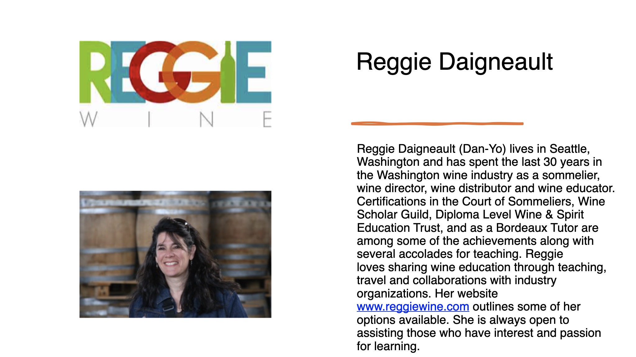 ReggieDaignealt JudgeBio